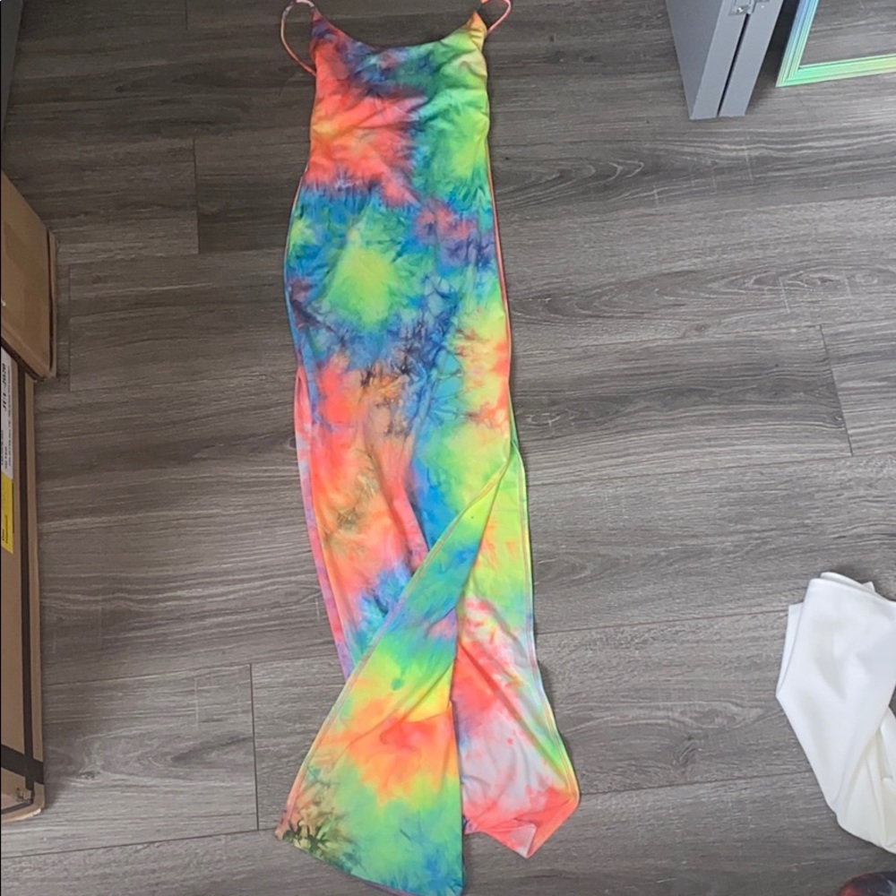Rainbow dress